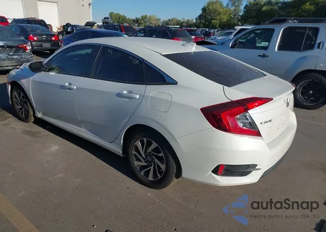 2017 Honda Civic Ex z USA, uszkodzony, nr VIN 2HGFC2F85HH561331
